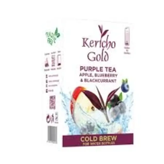 Kericho Gold Purple Tea Apple BlueBerry Tea bag 12S 30G